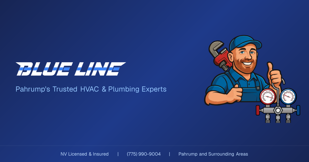 Blue Line HVAC & Plumbing cover